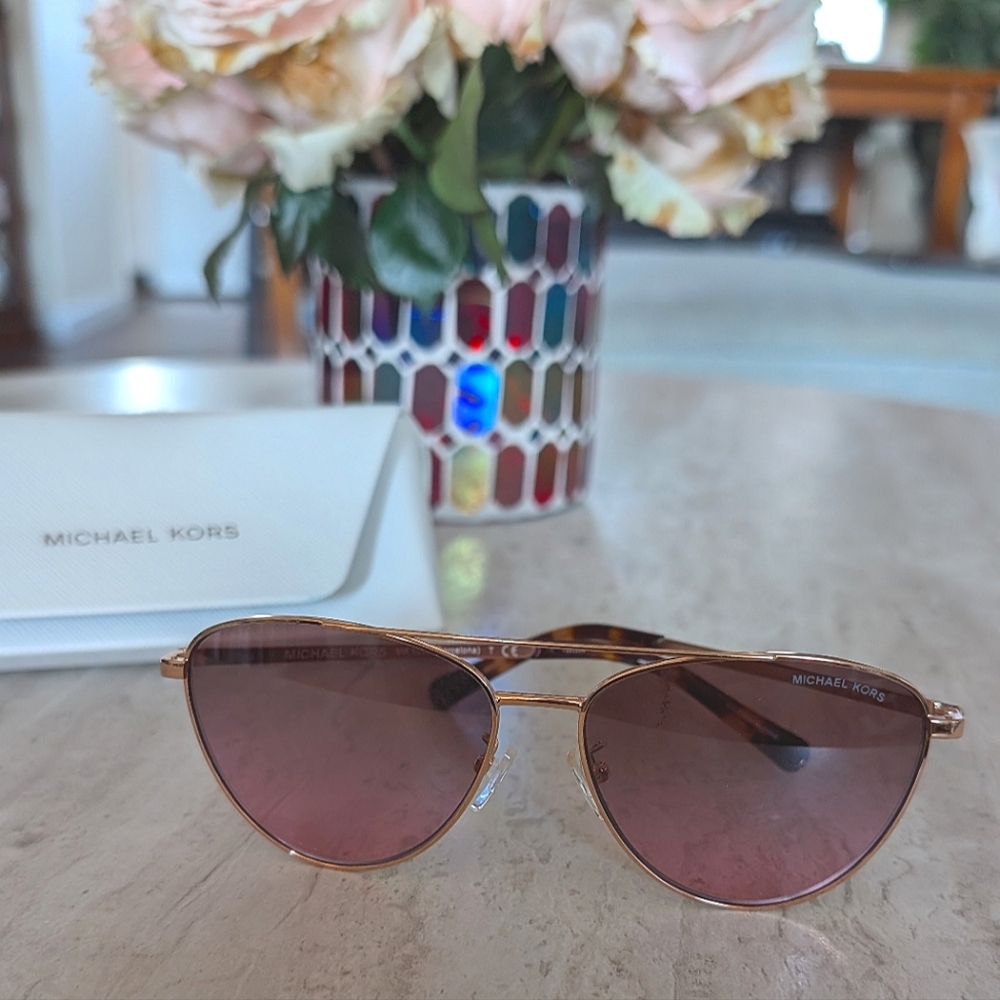 Michael Kors Aviator Sunglasses